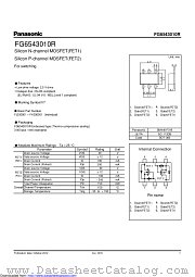 FG6543010R datasheet pdf Panasonic