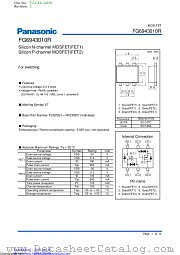 FG6943010R datasheet pdf Panasonic