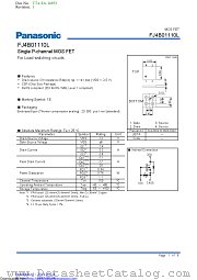 FJ4B01110L datasheet pdf Panasonic