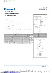 FK330307EL datasheet pdf Panasonic