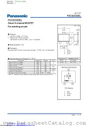 FK330309EL datasheet pdf Panasonic