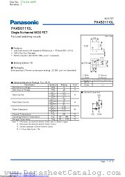 FK4B01110L datasheet pdf Panasonic