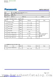 MIP5610MSSCF datasheet pdf Panasonic