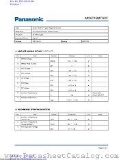 MIP6T1BMTSCF datasheet pdf Panasonic