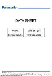 NFC-TAG-MN63Y1214_4030 datasheet pdf Panasonic