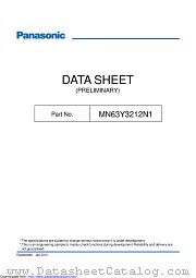 MN63Y3212N1 datasheet pdf Panasonic