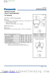 MTM231230LBF datasheet pdf Panasonic