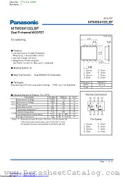 MTM684100LBF datasheet pdf Panasonic