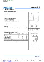 MTM982400BBF datasheet pdf Panasonic