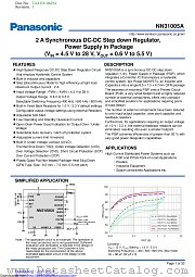 NN31005A datasheet pdf Panasonic