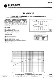 SL3145C datasheet pdf PLESSEY Semiconductors