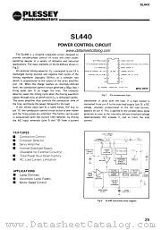 SL440 datasheet pdf PLESSEY Semiconductors