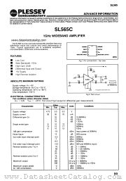 SL565C datasheet pdf PLESSEY Semiconductors