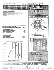 S100-28-2 datasheet pdf Acrian