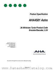 AHA4501A-050PQC datasheet pdf Advanced Hardware Architectures