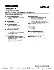 AM29F010B-70PEB datasheet pdf Advanced Micro Devices