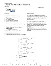 UT54LVDS032-UCC datasheet pdf Aeroflex Circuit Technology