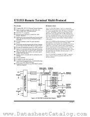 UT1553RTMP datasheet pdf Aeroflex Circuit Technology