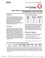 OR3TP12-6BA352 datasheet pdf Agere Systems