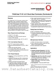 T7630-TL-DB datasheet pdf Agere Systems