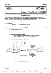AKD5351 datasheet pdf AKM