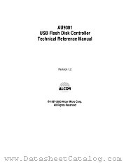 AU9381 datasheet pdf Alcor Micro Corp