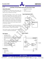 ASM1233AZ-15 datasheet pdf Alliance Semiconductor