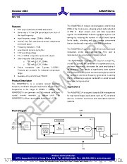 ASM3P5821A datasheet pdf Alliance Semiconductor