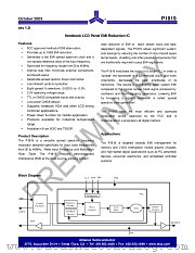 P1819A-08SR datasheet pdf Alliance Semiconductor