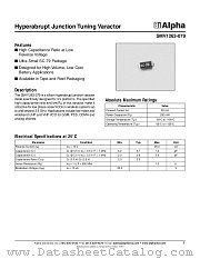 SMV1263-079 datasheet pdf Alpha Industries Inc