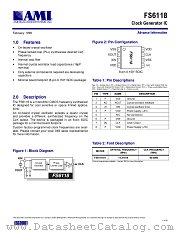FS6118-01 datasheet pdf AMI Semiconductor
