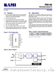 FS6146-01 datasheet pdf AMI Semiconductor