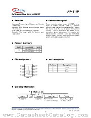 AF4811PSL datasheet pdf Anachip