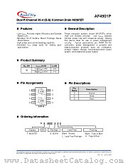 AF4901PS datasheet pdf Anachip
