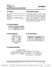 AF4953PSL datasheet pdf Anachip