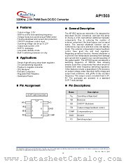 AP1503-33SL datasheet pdf Anachip