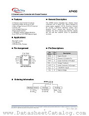 AP450BS datasheet pdf Anachip