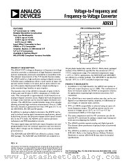 AD650KP datasheet pdf Analog Devices