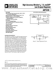 ADP3338AKC-2.5 datasheet pdf Analog Devices