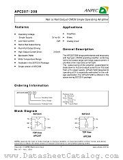 APC207BI-TR datasheet pdf ANPEC Electronics Corporation