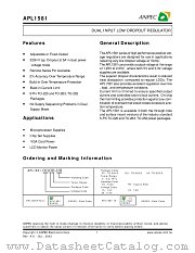 APL158118F5C-TR datasheet pdf ANPEC Electronics Corporation