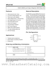 APL5158-12BC-TRL datasheet pdf ANPEC Electronics Corporation