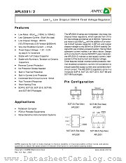 APL5301-19KC-TR datasheet pdf ANPEC Electronics Corporation
