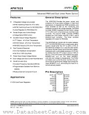 APW7026-12KC-TU datasheet pdf ANPEC Electronics Corporation