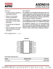 ASDN010MWP datasheet pdf ASTEC Semiconductor