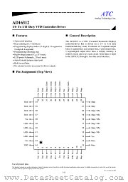 AD16312 datasheet pdf ATC Analog Technology