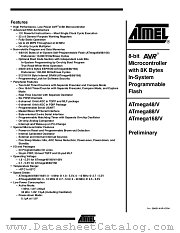 ATMEGA168V-10MI datasheet pdf Atmel