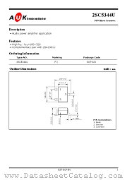 2SC5344U datasheet pdf AUK Corp