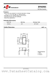 DN030E datasheet pdf AUK Corp