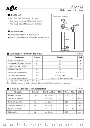 SA4431 datasheet pdf AUK Corp